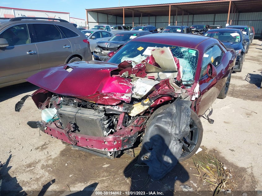 VIN 2C3CDZAG7JH143417 2018 DODGE CHALLENGER SXT