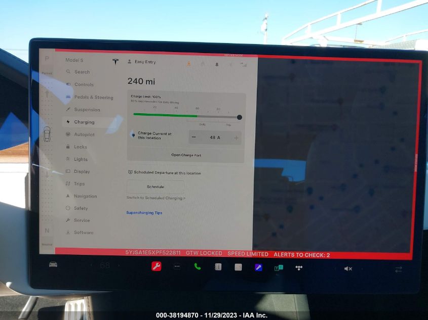2023 TESLA MODEL S DUAL MOTOR ALL-WHEEL - 5YJSA1E5XPF522811