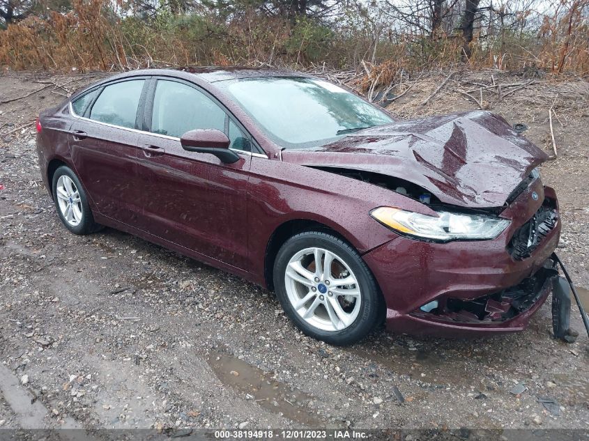 2018 FORD FUSION SE - 3FA6P0HD7JR149347