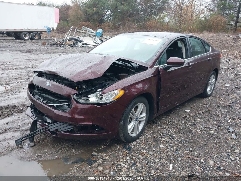 2018 FORD FUSION SE - 3FA6P0HD7JR149347