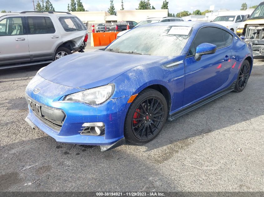 2015 SUBARU BRZ SERIES.BLUE - JF1ZCAC1XF9601001