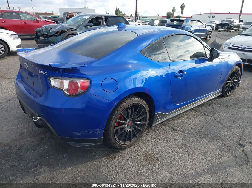 2015 SUBARU BRZ SERIES.BLUE - JF1ZCAC1XF9601001