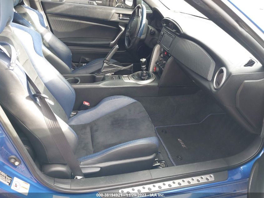 2015 SUBARU BRZ SERIES.BLUE - JF1ZCAC1XF9601001