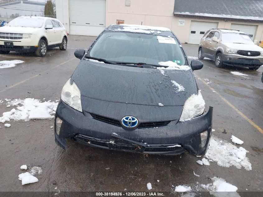 2013 TOYOTA PRIUS TWO - JTDKN3DU4D5604538