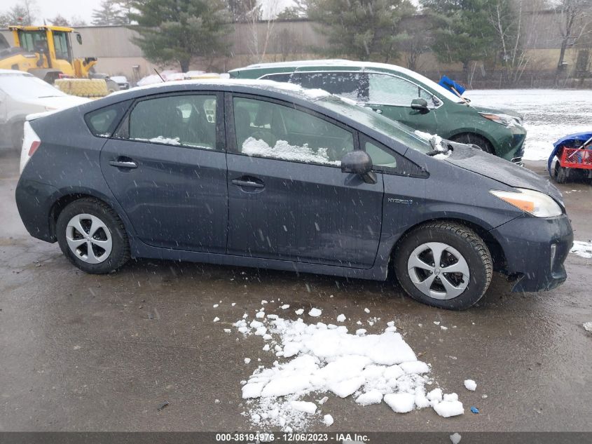 2013 TOYOTA PRIUS TWO - JTDKN3DU4D5604538