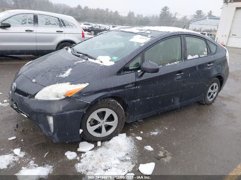 2013 TOYOTA PRIUS TWO - JTDKN3DU4D5604538