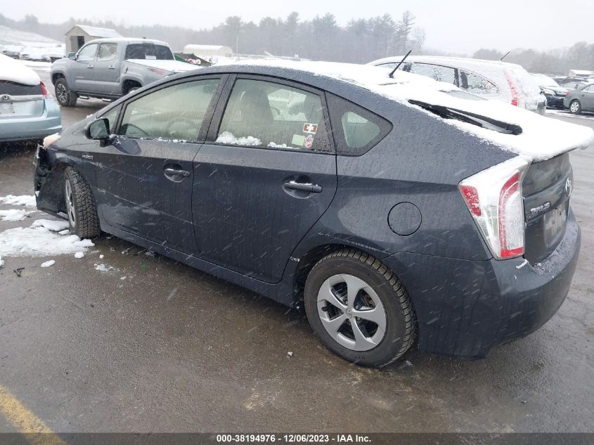 2013 TOYOTA PRIUS TWO - JTDKN3DU4D5604538