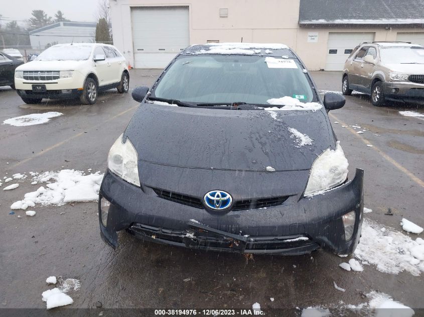 2013 TOYOTA PRIUS TWO - JTDKN3DU4D5604538