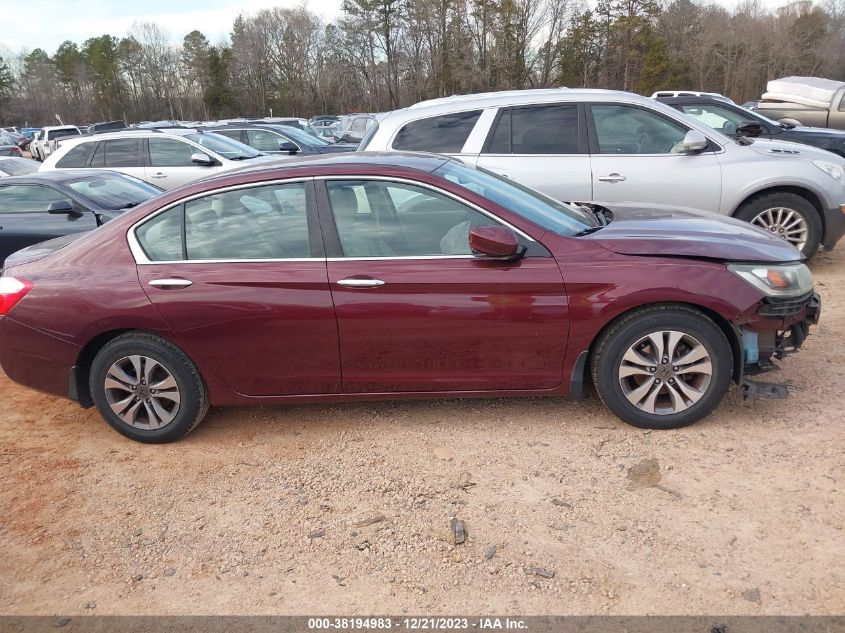 2015 HONDA ACCORD LX - 1HGCR2F37FA238397