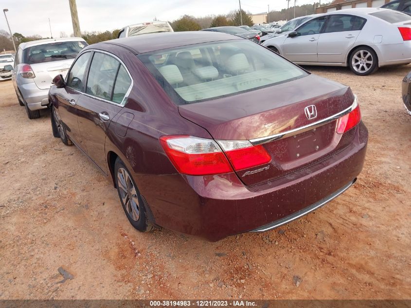 2015 HONDA ACCORD LX - 1HGCR2F37FA238397