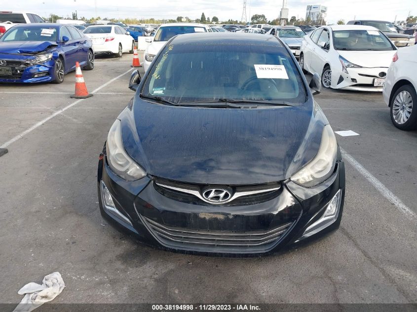 2014 HYUNDAI ELANTRA LIMITED (ULSAN PLANT) - KMHDH4AE3EU142592