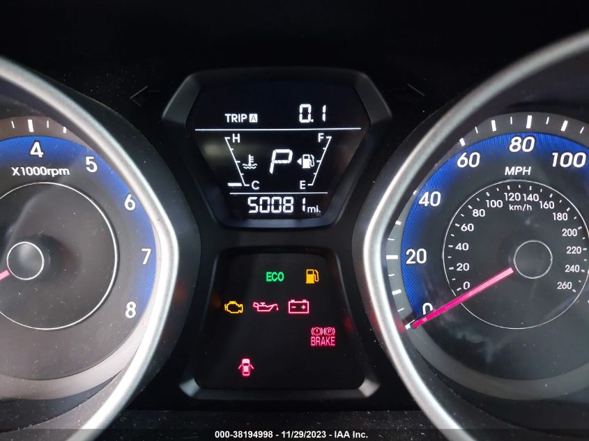 2014 HYUNDAI ELANTRA LIMITED (ULSAN PLANT) - KMHDH4AE3EU142592