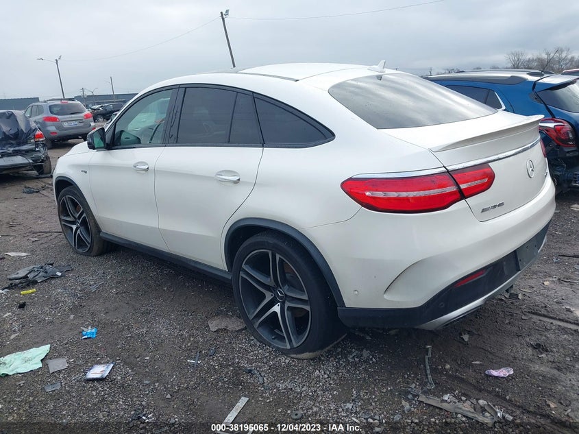 VIN 4JGED6EB0HA059185 2017 MERCEDES-BENZ AMG GLE 43 COUPE 4MATIC