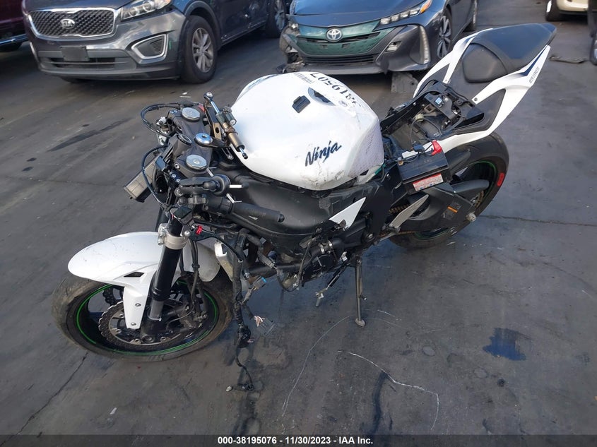 VIN JKBZXJH1XMA007520 2021 KAWASAKI ZX636 K