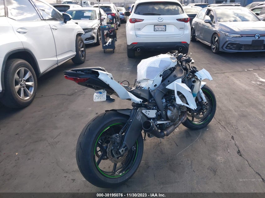 VIN JKBZXJH1XMA007520 2021 KAWASAKI ZX636 K