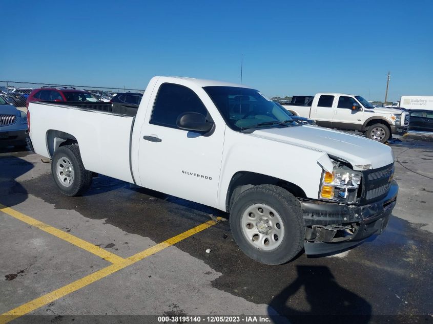 2013 CHEVROLET SILVERADO 1500 WORK TRUCK - 1GCNCPEA7DZ403661