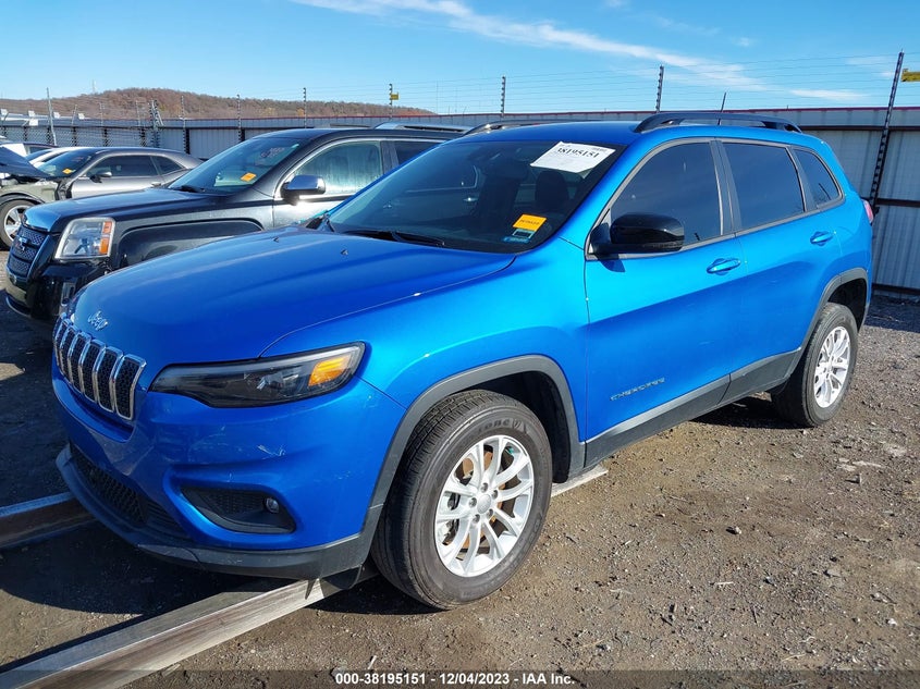 VIN 1C4PJMMN9ND543324 2022 JEEP CHEROKEE LATITUDE LUX 4X4