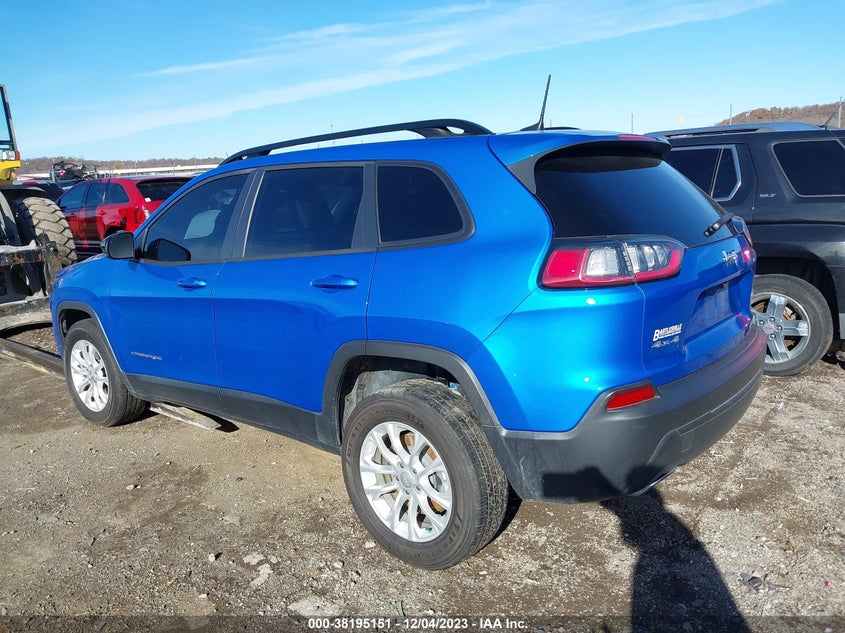 VIN 1C4PJMMN9ND543324 2022 JEEP CHEROKEE LATITUDE LUX 4X4