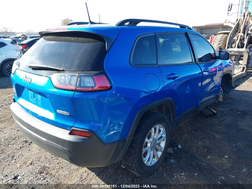 VIN 1C4PJMMN9ND543324 2022 JEEP CHEROKEE LATITUDE LUX 4X4