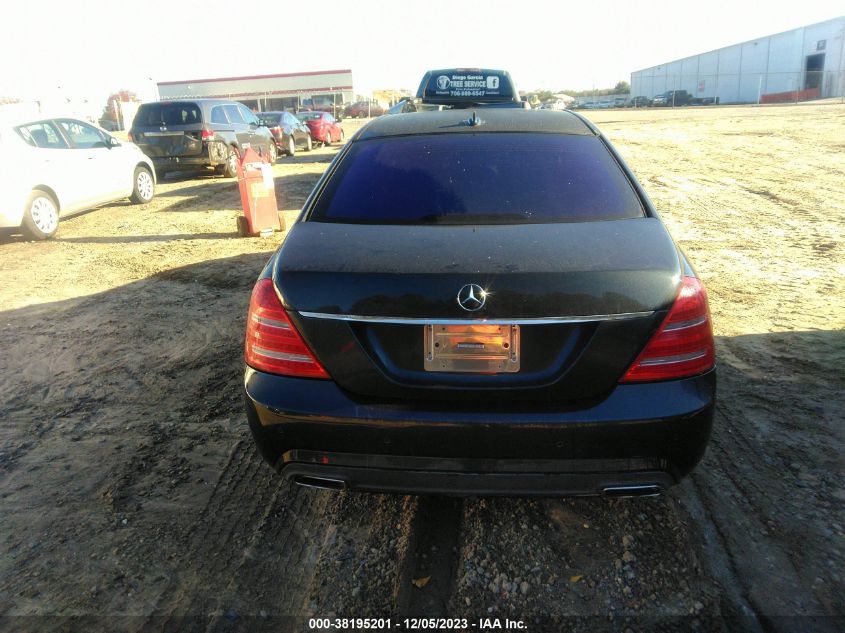 2013 MERCEDES-BENZ S 550 4MATIC - WDDNG9EB8DA515849