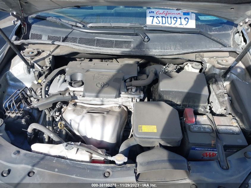 2015 TOYOTA CAMRY XLE/SE/LE/XSE - 4T1BF1FK1FU943520