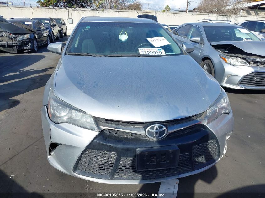 2015 TOYOTA CAMRY XLE/SE/LE/XSE - 4T1BF1FK1FU943520