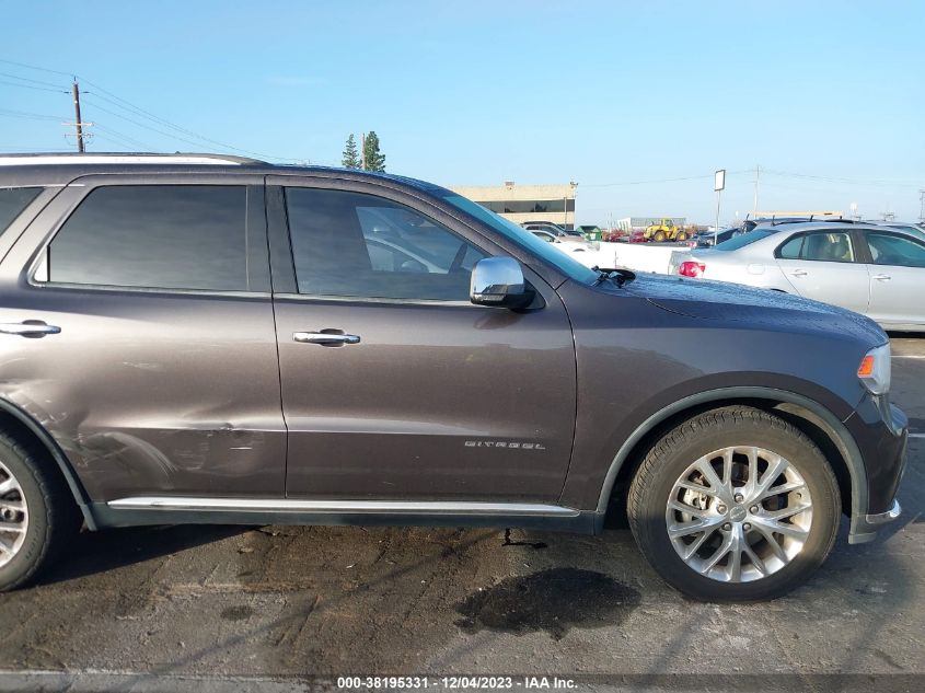 2015 DODGE DURANGO CITADEL - 1C4RDHEG9FC729332