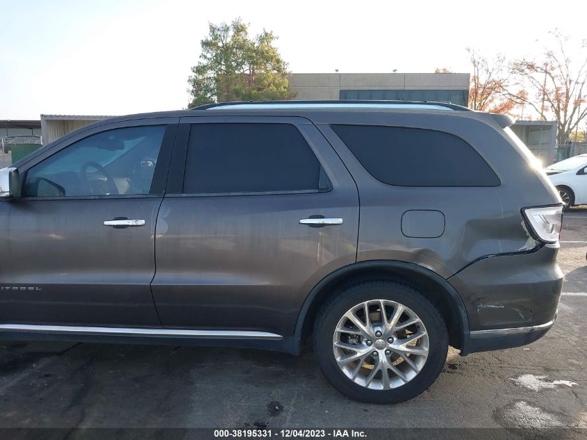 2015 DODGE DURANGO CITADEL - 1C4RDHEG9FC729332