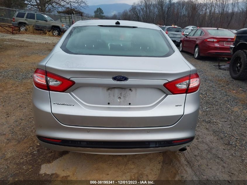 2013 FORD FUSION SE - 3FA6P0H72DR365153