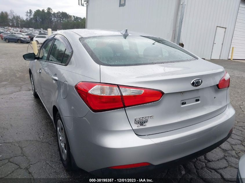 2015 KIA FORTE LX - KNAFK4A69F5373643