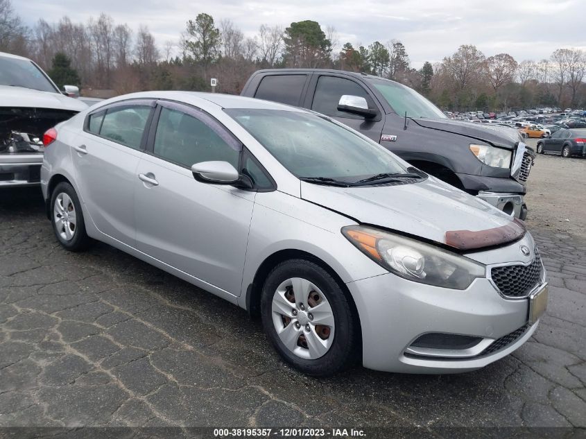 2015 KIA FORTE LX - KNAFK4A69F5373643