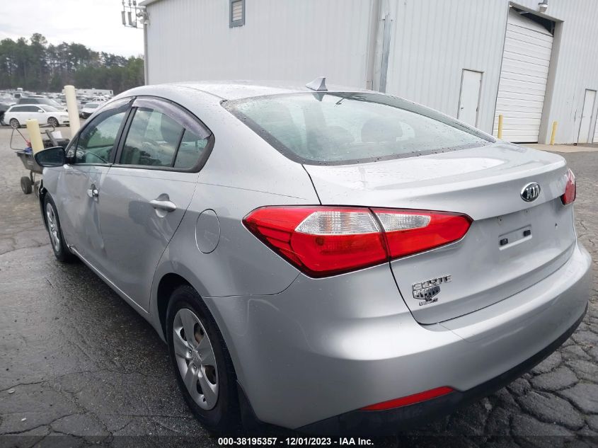 2015 KIA FORTE LX - KNAFK4A69F5373643