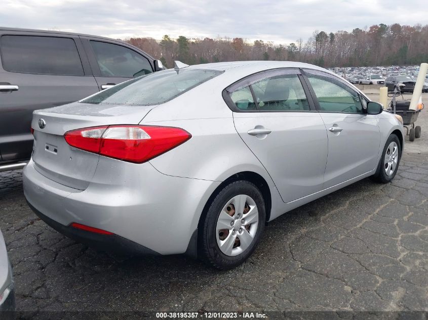 2015 KIA FORTE LX - KNAFK4A69F5373643