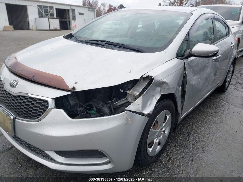 2015 KIA FORTE LX - KNAFK4A69F5373643