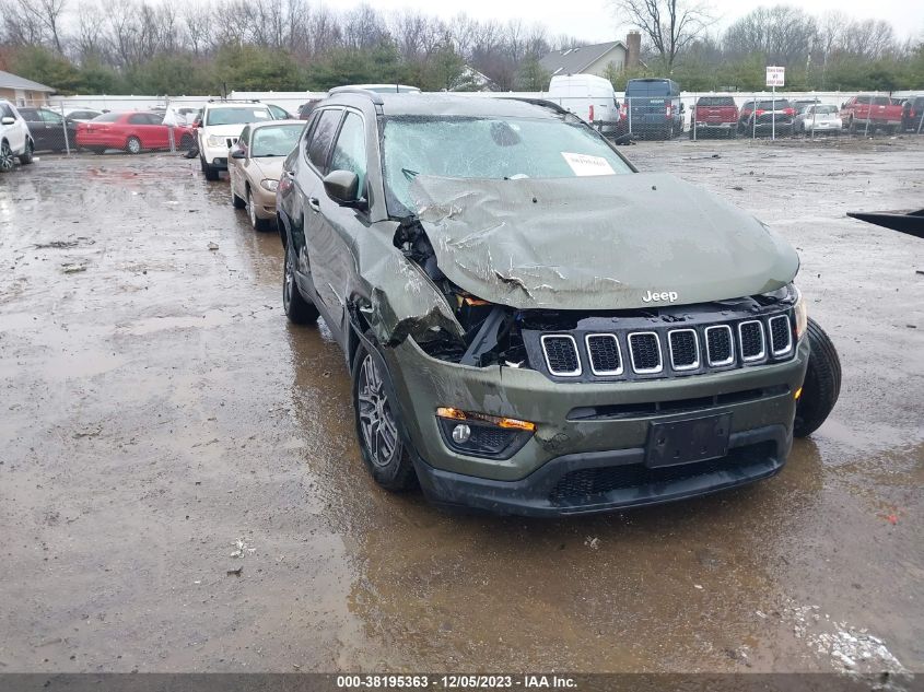 Lot #2541528289 2017 JEEP NEW COMPASS LATITUDE 4X4 salvage car