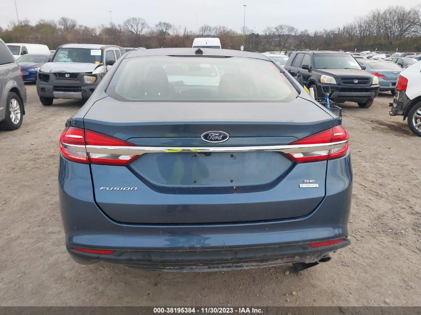 2018 FORD FUSION SE - 3FA6P0HD0JR238094