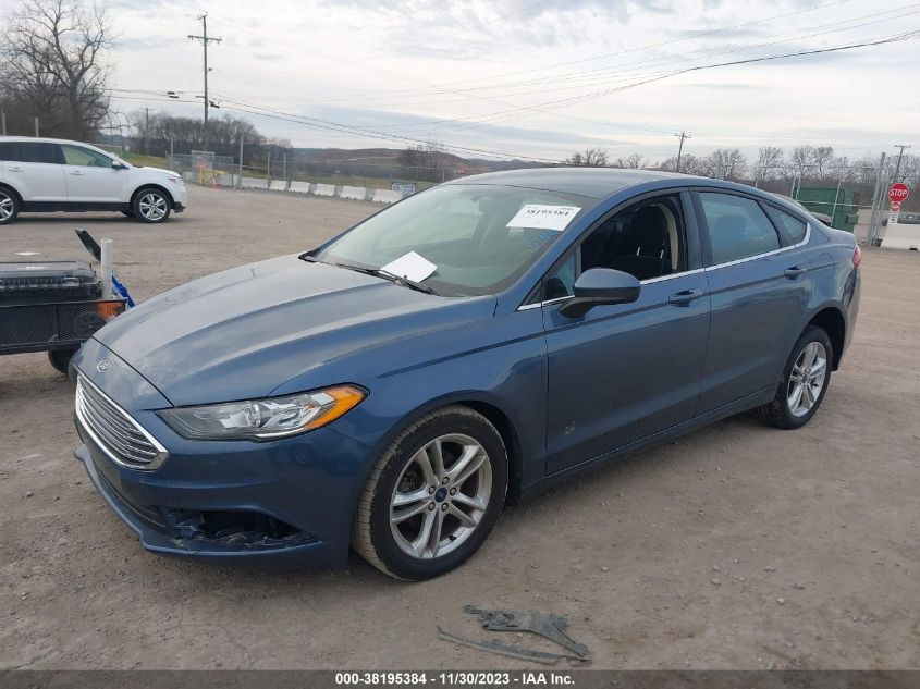 2018 FORD FUSION SE - 3FA6P0HD0JR238094