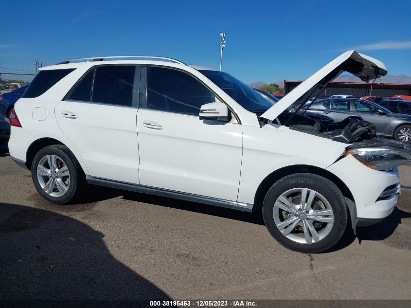 2014 MERCEDES-BENZ ML 350 BLUETEC 4MATIC - 4JGDA2EB1EA439225