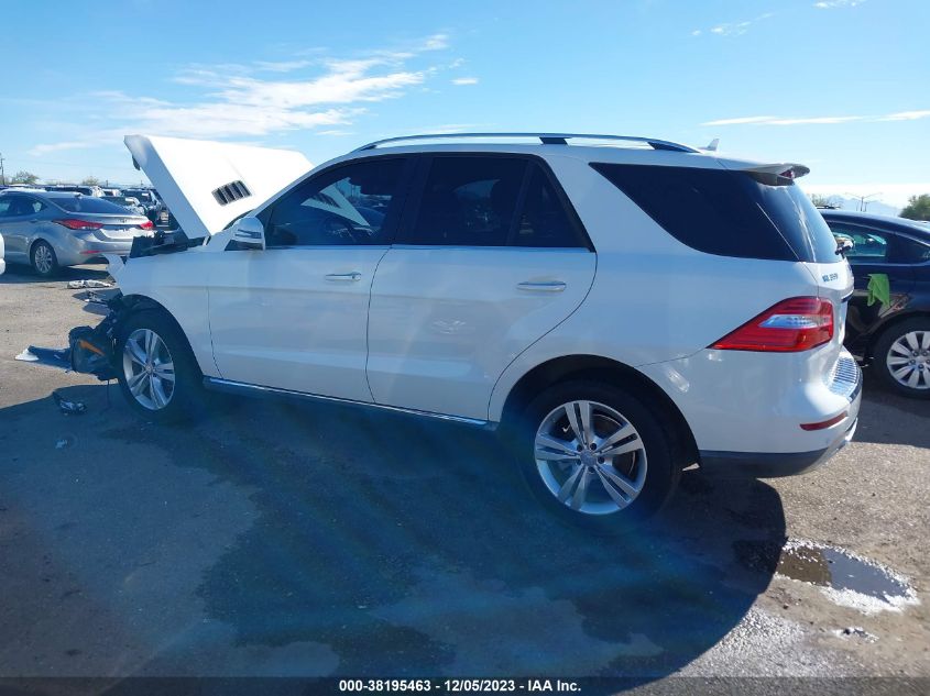2014 MERCEDES-BENZ ML 350 BLUETEC 4MATIC - 4JGDA2EB1EA439225