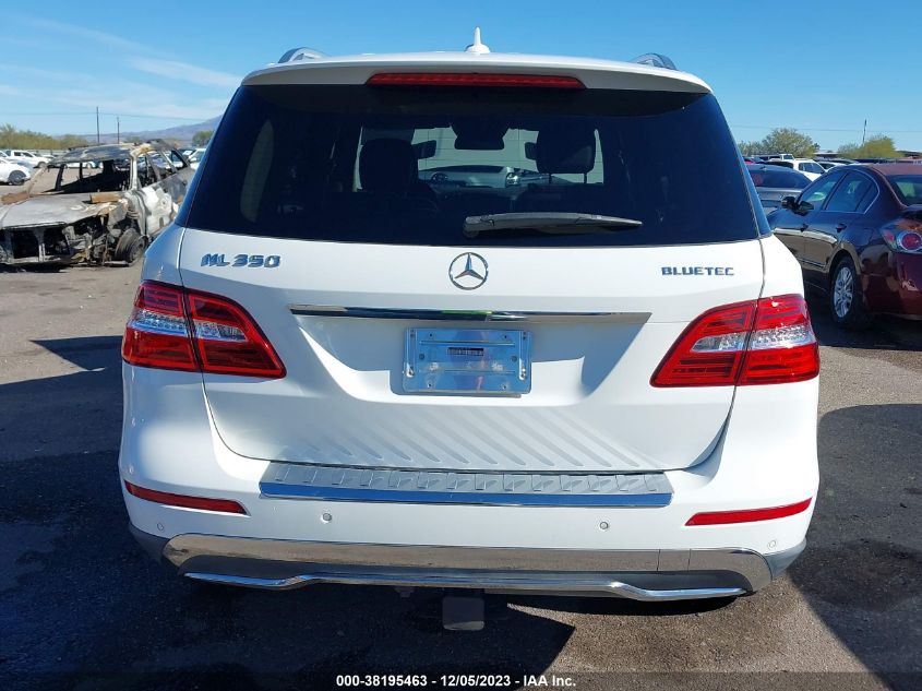 2014 MERCEDES-BENZ ML 350 BLUETEC 4MATIC - 4JGDA2EB1EA439225