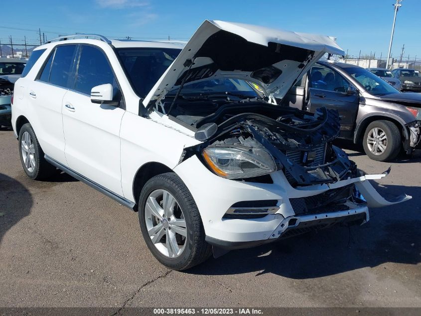 2014 MERCEDES-BENZ ML 350 BLUETEC 4MATIC - 4JGDA2EB1EA439225