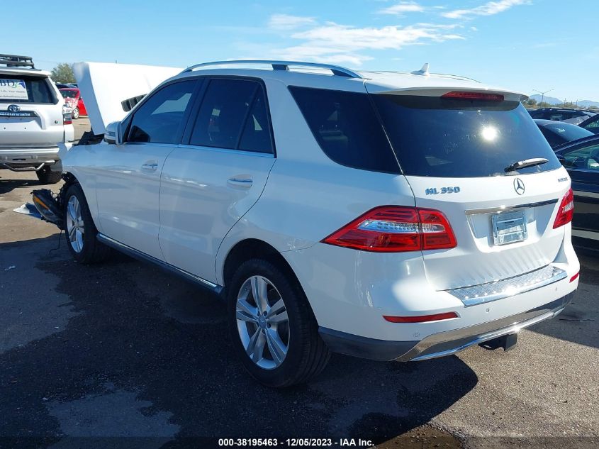 2014 MERCEDES-BENZ ML 350 BLUETEC 4MATIC - 4JGDA2EB1EA439225