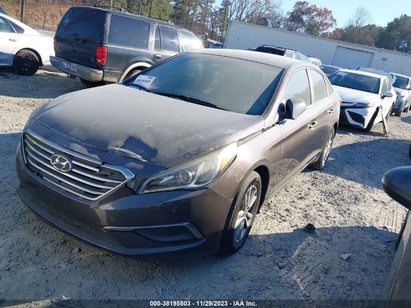 2017 HYUNDAI SONATA SE - 5NPE24AF1HHR24710