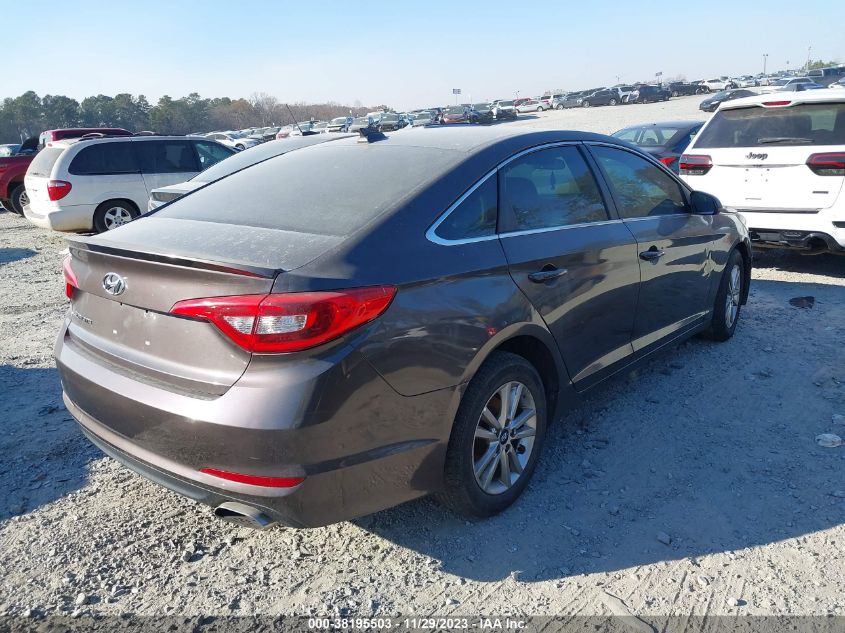 2017 HYUNDAI SONATA SE - 5NPE24AF1HHR24710