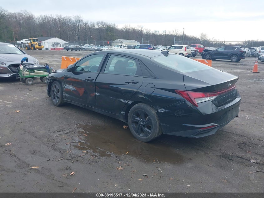 VIN 5NPLS4AG3NH079037 2022 HYUNDAI ELANTRA SEL