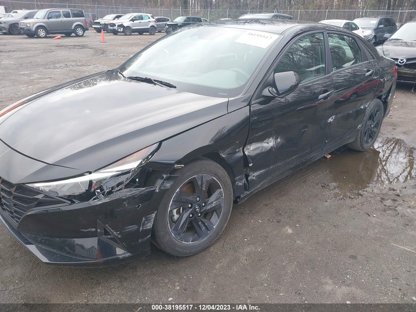 VIN 5NPLS4AG3NH079037 2022 HYUNDAI ELANTRA SEL