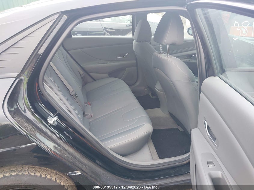 VIN 5NPLS4AG3NH079037 2022 HYUNDAI ELANTRA SEL