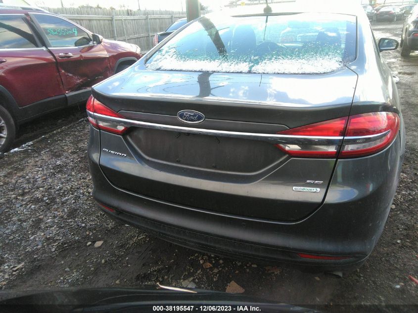 2017 FORD FUSION SE - 3FA6P0HD1HR155350