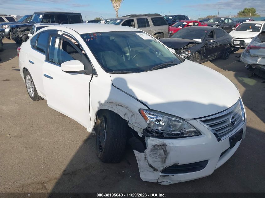 2015 NISSAN SENTRA S/SV/SR/SL - 3N1AB7AP1FY355828