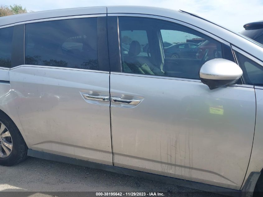 2015 HONDA ODYSSEY EXL - 5FNRL5H60FB012888
